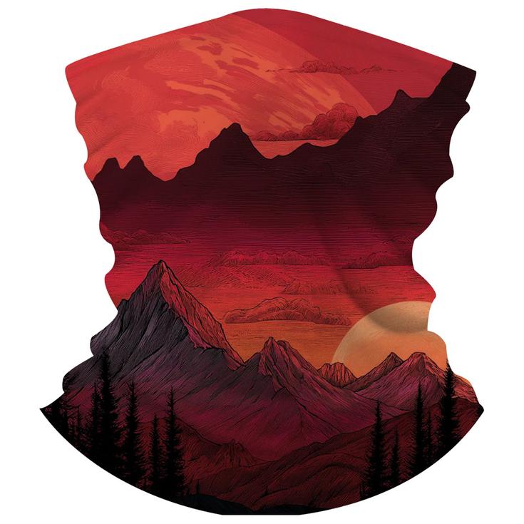 Foehnalpes Tour de cou Micro Fleece Neckwear Inferno Présentation