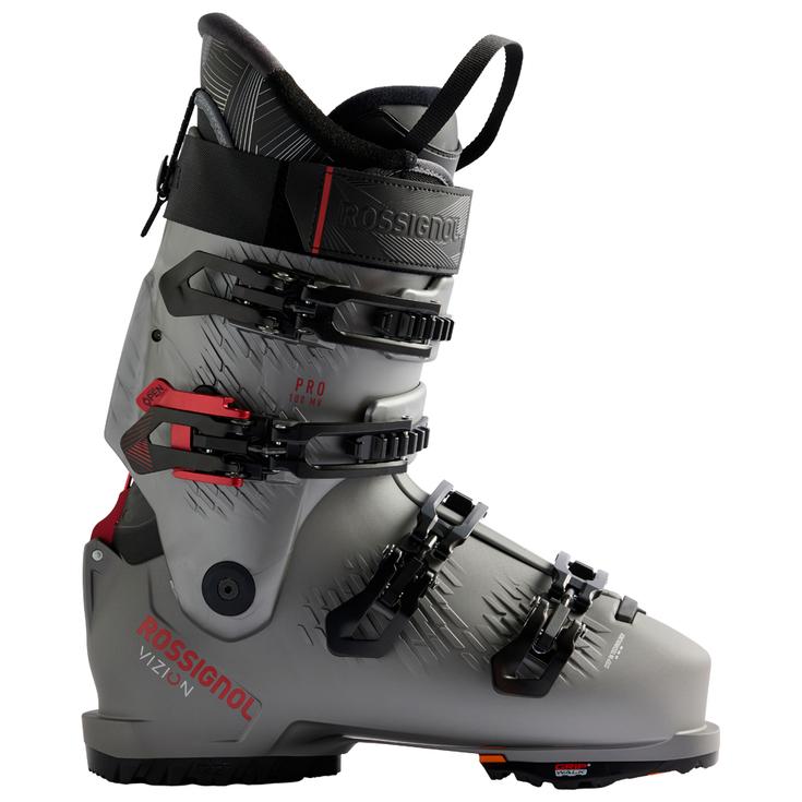 Rossignol Chaussures de Ski Vizion 4B 100 Pro Mv Gw Silver Grey Dos