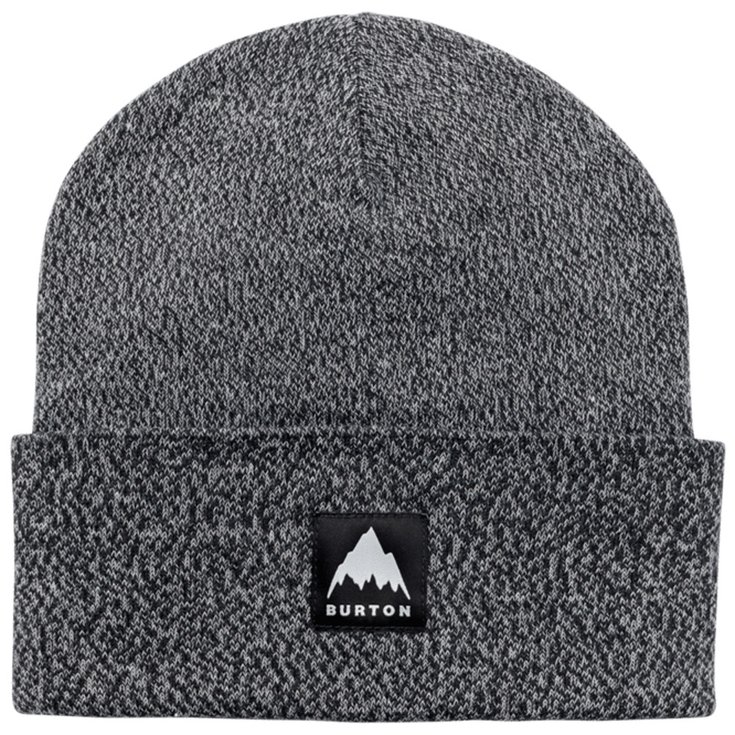 Burton Bonnet Recycled Kactusbunch Tall Beanie True Black Stout White Marl Présentation