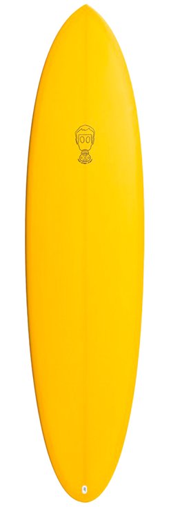 Phipps Planche Surf One Bad Egg Tint Futures Fins Yellow 