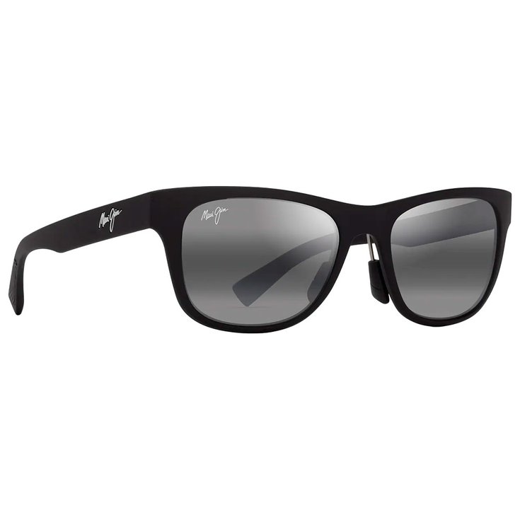 Maui Jim Lunettes de soleil Kapeau Matte Black Neutral Grey Mineral Superthin Présentation