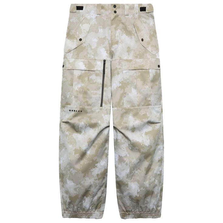 Oakley Pantalon Ski Bravo Cargo Shell Off Slope Camo Pebble Présentation
