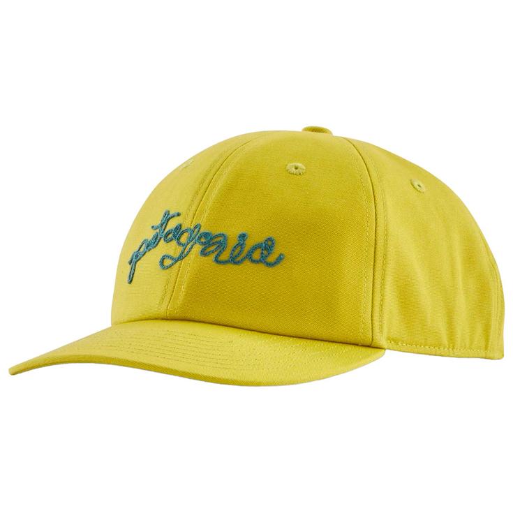 Patagonia Casquettes Kid's Funhoggers Hat Wiggle Fitz Bundle Green Présentation