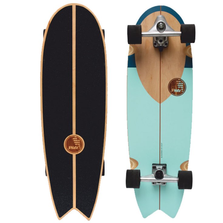 Slide Skate Slide Surfskate Noserider 33" - Sans Profil