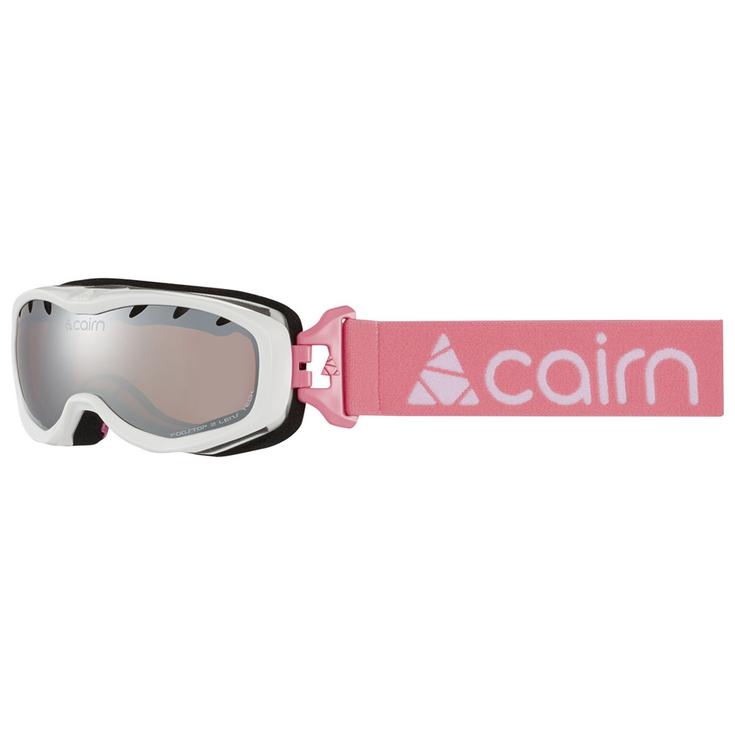 Cairn Masque de Ski Rush Shiny White Candy Pink Spx3000 Présentation
