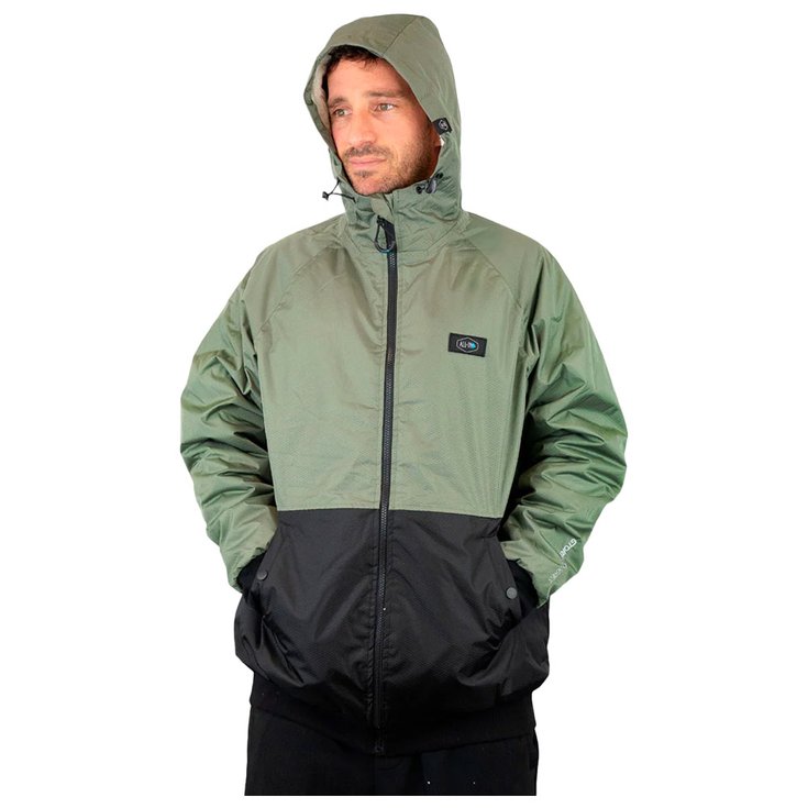 All-In Veste Storm Jacket Black Kaki Présentation