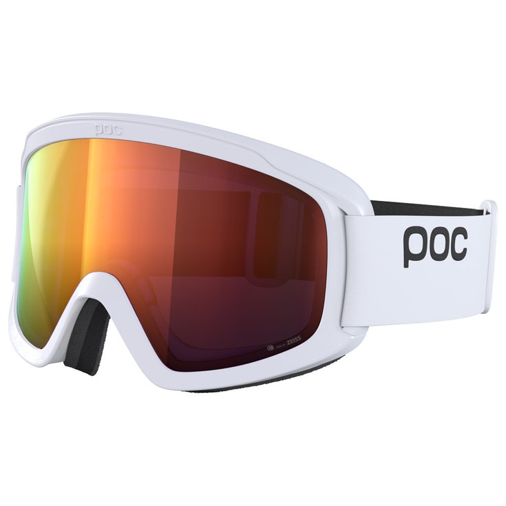 Poc Masque de Ski Opsin Hydrogen White Clarity Intense Partly Sunny Orange Présentation
