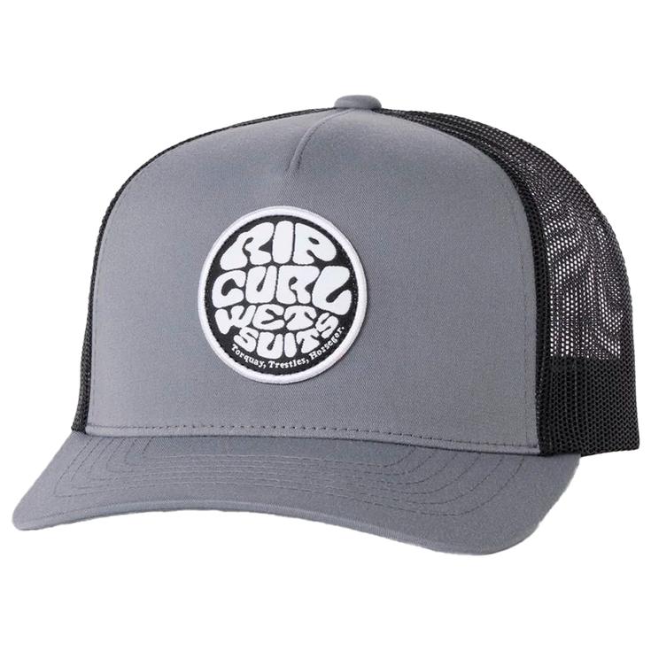 Rip Curl Casquettes Wetsuit Icon Trucker Black Grey Présentation