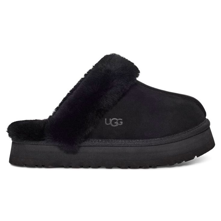 UGG Chaussons W Disquette Black Présentation