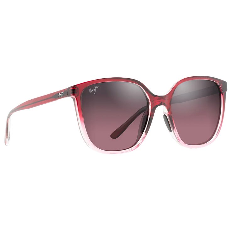 Maui Jim Lunettes de soleil Good Fun Framboise Fondu Maui Rose Mineral Superthin Présentation