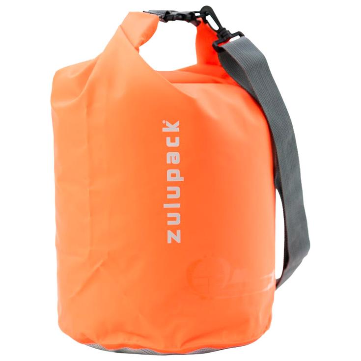 Zulupack Sac étanche Tube 15L Orange Fluo Présentation