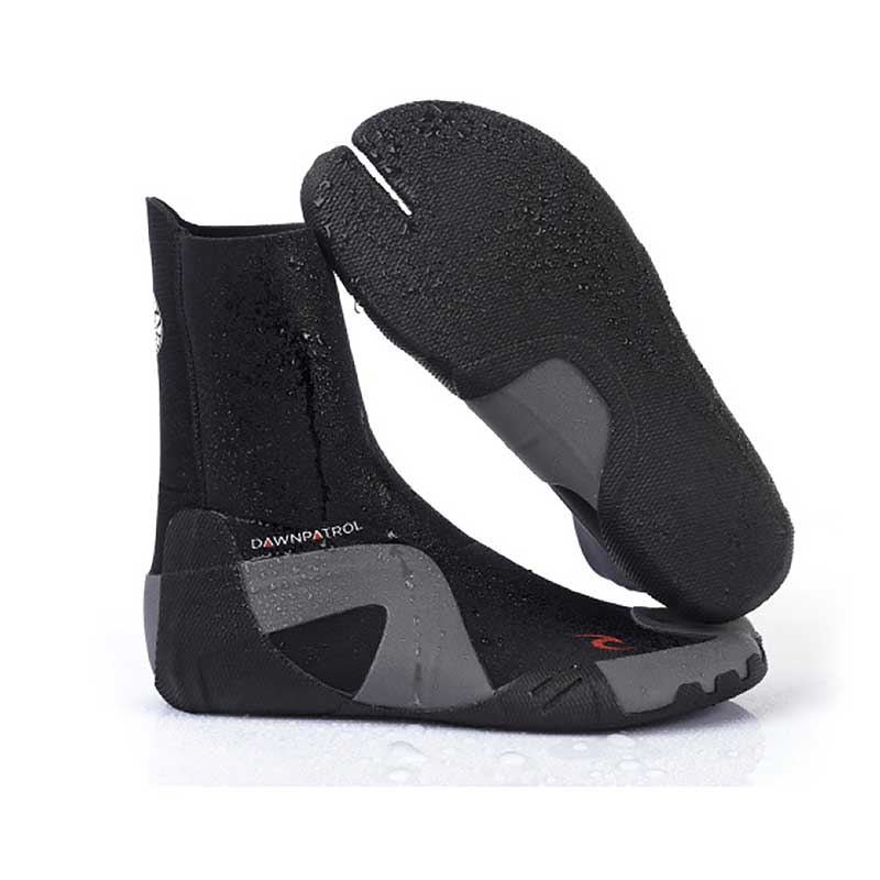 Rip Curl Chaussons Néoprène Hiver Dawn Patrol 5mm - Confort Chaleur Pour Sessions Surf Hivernales