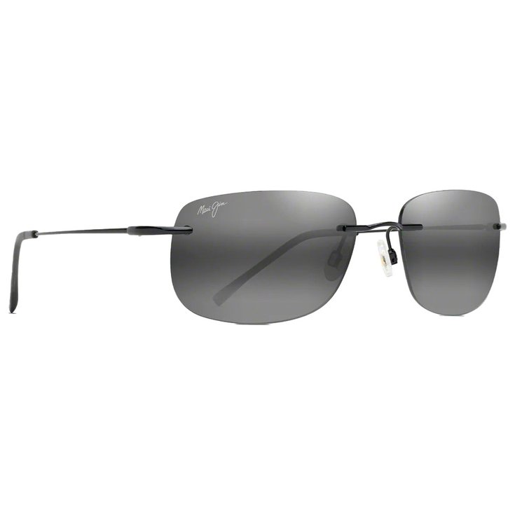 Maui Jim Lunettes de soleil Ohai Gloss Black Gris Neutre MauiBrilliant Présentation