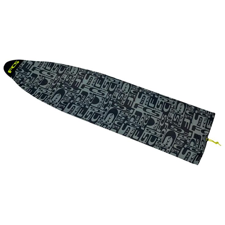Fcs Housse Surf chaussette Stretch All Purpose Monogram Coal / Lime Présentation