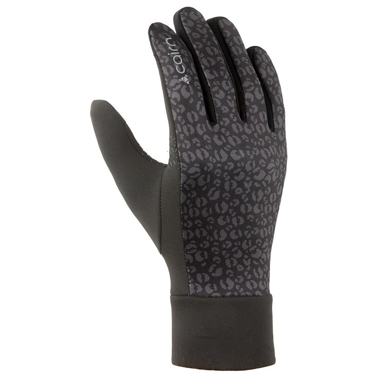 Cairn Gant Warm Touch Gloves Black Leopard Présentation