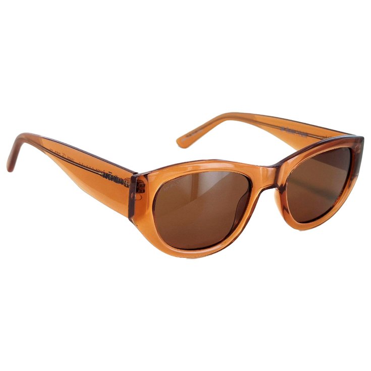 Moken Vision Lunettes de soleil Lisa Orange Brown Polarized Cat.3 Présentation