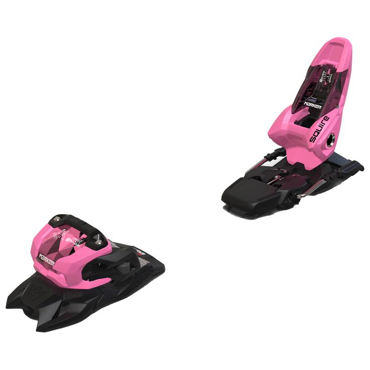 Marker Fix Ski Squire 11 90mm Rose Black Présentation