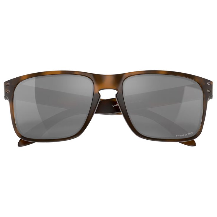 Oakley Lunettes de soleil Holbrook Matte Brown Tortoise Prizm Black Devant