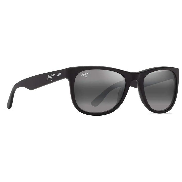Maui Jim Lunettes de soleil Kikonia Matte Black Neutral Grey Mineral Superthin Présentation