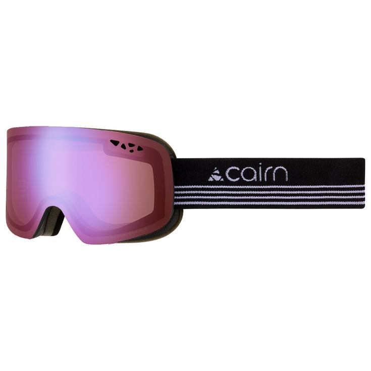 Cairn Masque de Ski Origin Mat Black Purple Evolight Nxt Présentation