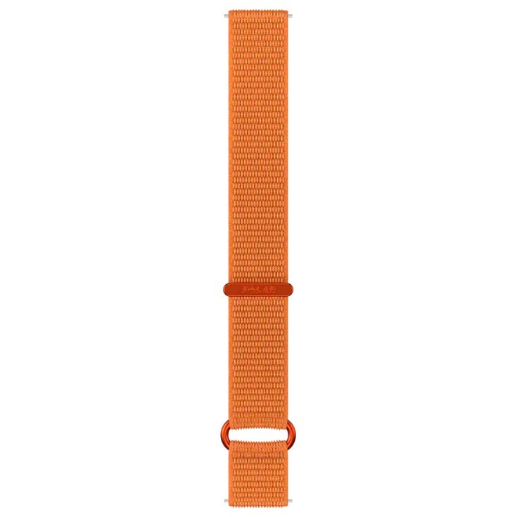 Polar Accessoire Montre Bracelet Nylon Auto-Agrippantes 22 mm Orange Présentation