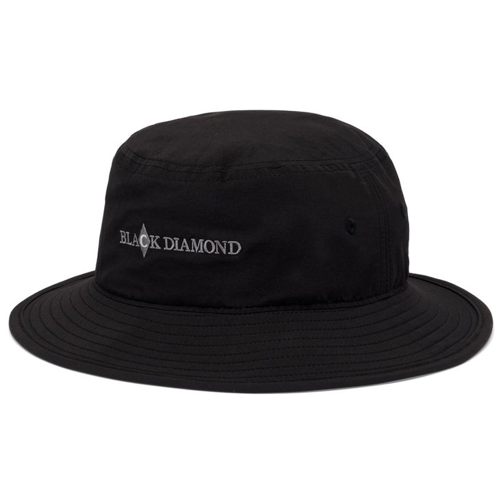 Black Diamond Bob Bucket Hat Black Anthracite Diamond Carbon Présentation