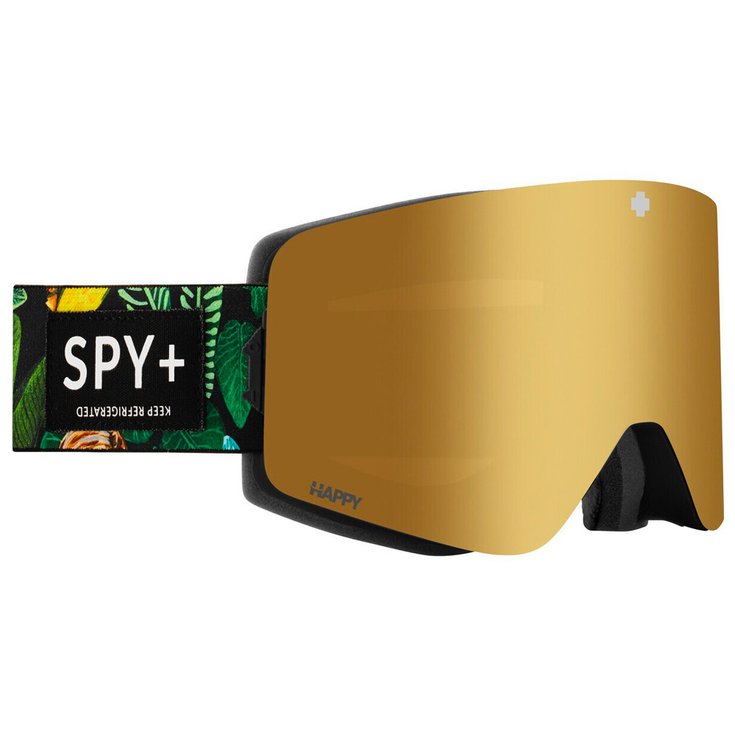 Spy Masque de Ski Marauder Se Spy + Juneshine Happy Bronze Gold Mirror + Happy Low Light Yellow Green Mirror Présentation
