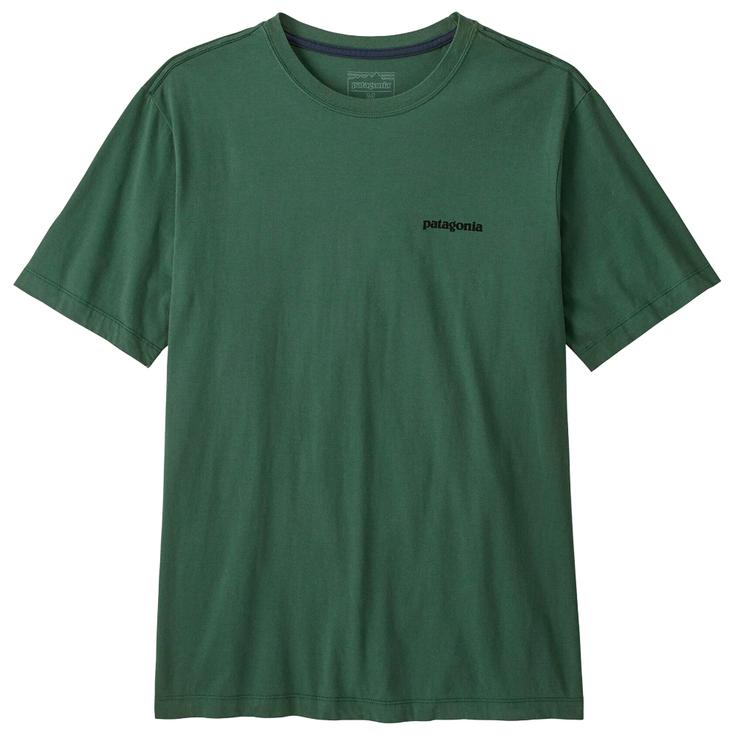 Patagonia Tee-shirt P-6 Logo Canopy Green Présentation
