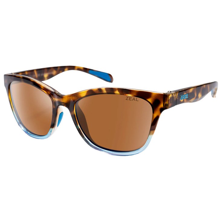 Zeal Lunettes de soleil Duskwing Tortoise Sky Ellume Polarized Copper Présentation