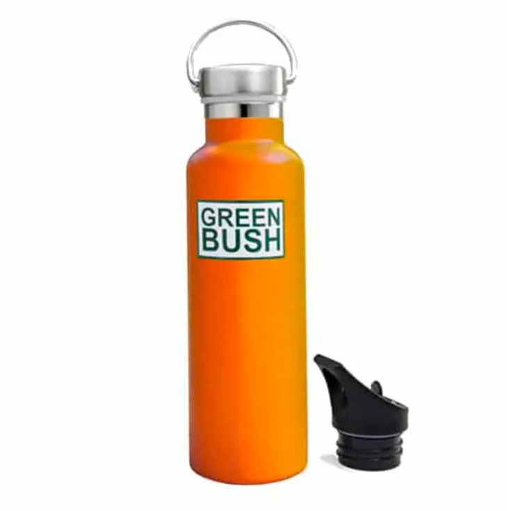 Greenbush Gourde Flask 621Ml Orange Présentation