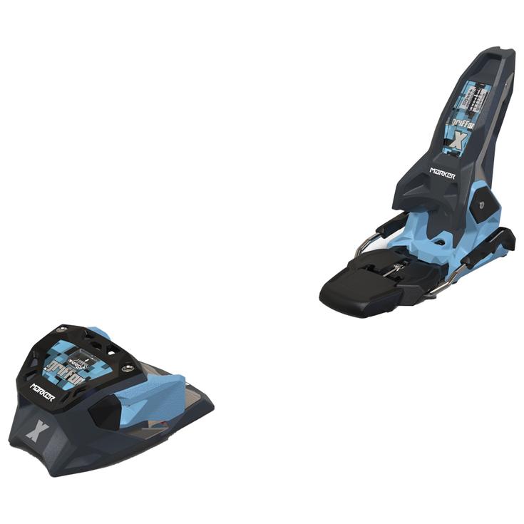 Marker Fix Ski Griffon X 13 90mm Graphite Light blue 
