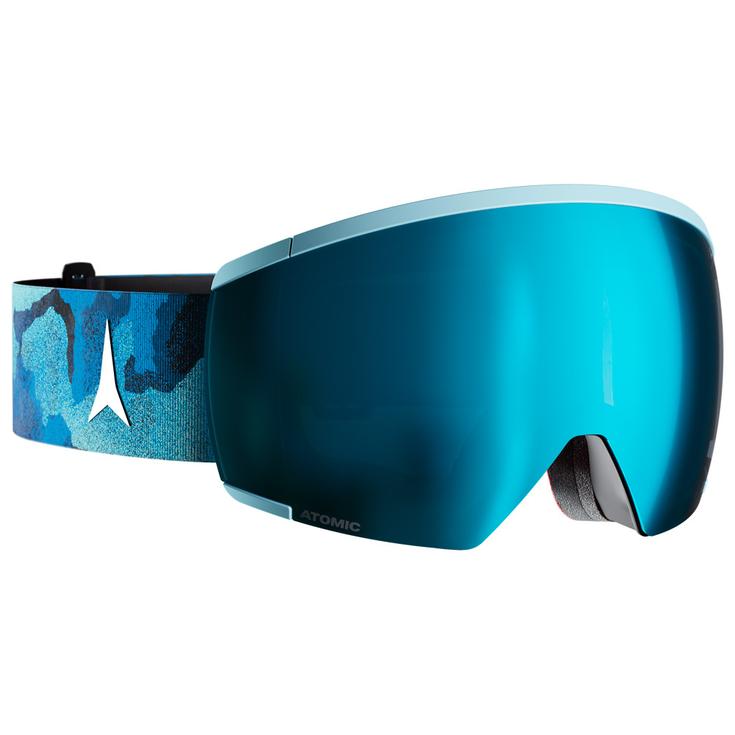 Atomic Masque de Ski Redster L Hd Signature Marco Schwarz Camo Blue Hd Présentation