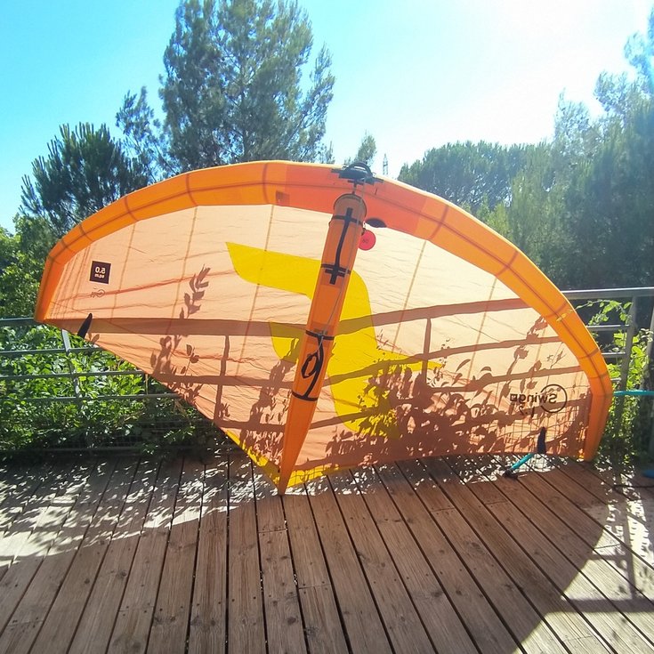 F-One Aile de wing Occasion F-One Swing V2 5m2 2022 Dos