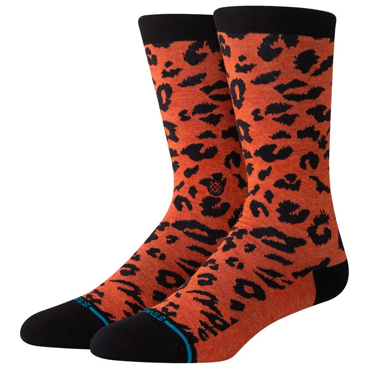 Stance Chaussettes W Crew Sock Spotted Out Crew Black Présentation