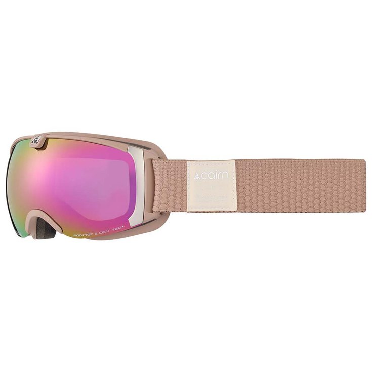 Cairn Masque de Ski Pearl Mat Latte Pink Présentation