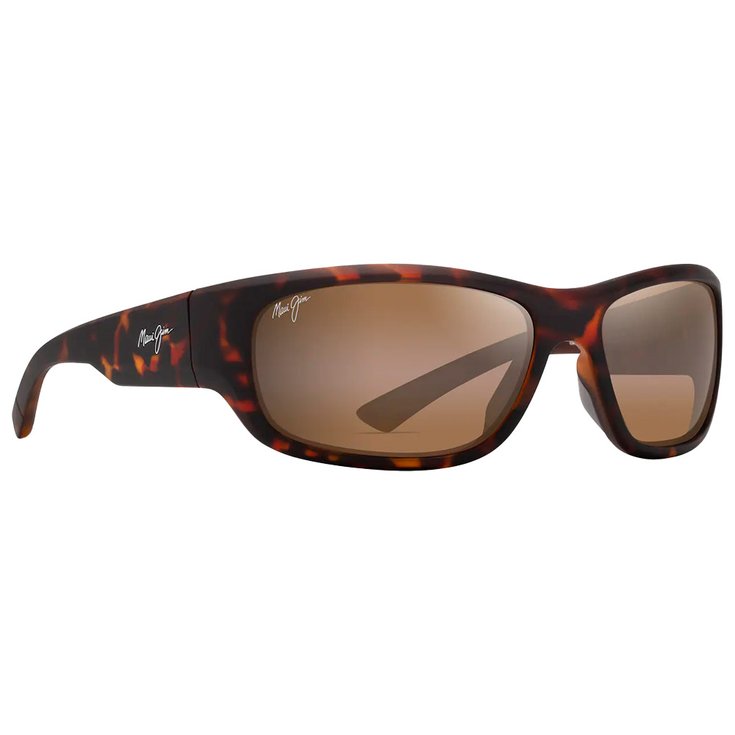 Maui Jim Lunettes de soleil Mauklele Matte Dark Havana Hcl Bronze Mineral Superthin Présentation