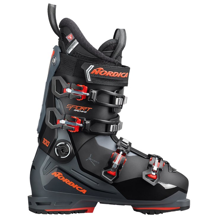 Nordica Chaussures de Ski Sportmachine 3 100 Gw Black Grey Red 