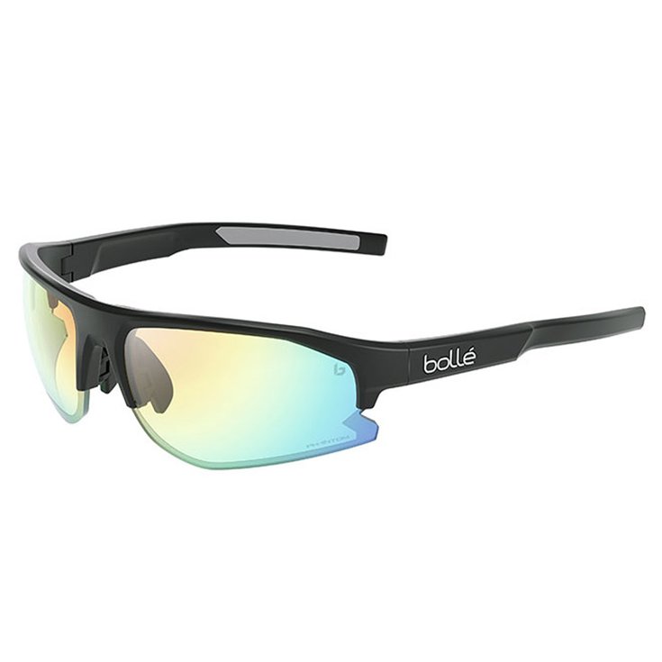 Bollé Lunettes de soleil Bolt 2.0 Matte Black Phantom Clear Green Photochromic Présentation