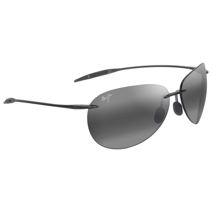 Maui Jim Lunettes de soleil Sugar Beach Shiny Transparent Light Grey Neutral Grey MauiPure Présentation