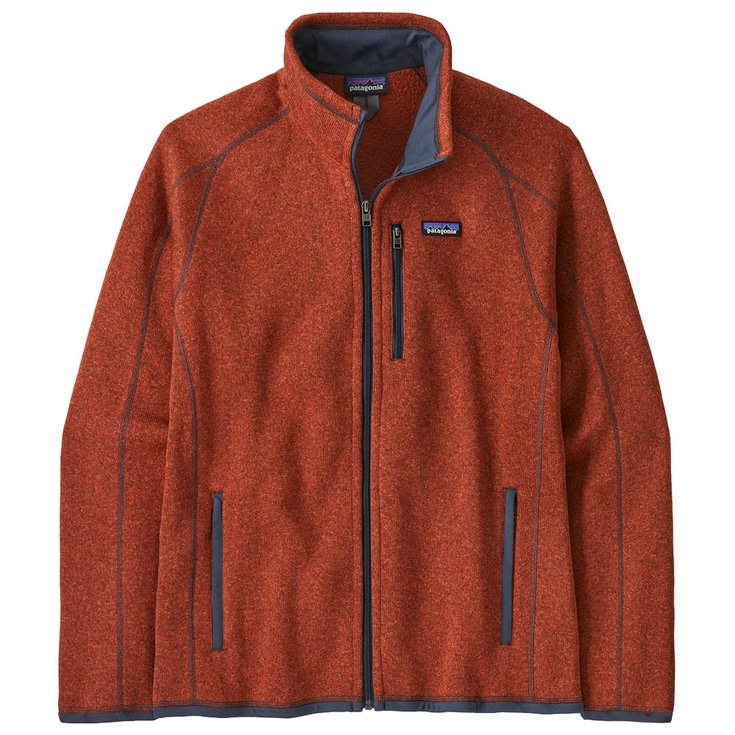 Patagonia Polaire M's Better Sweater Jkt Burnished Red Présentation