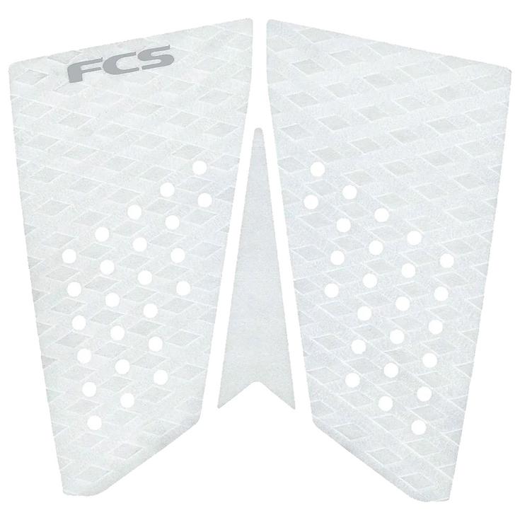 Fcs Pad Surf T-3 Fish Eco White / Cool Grey Présentation