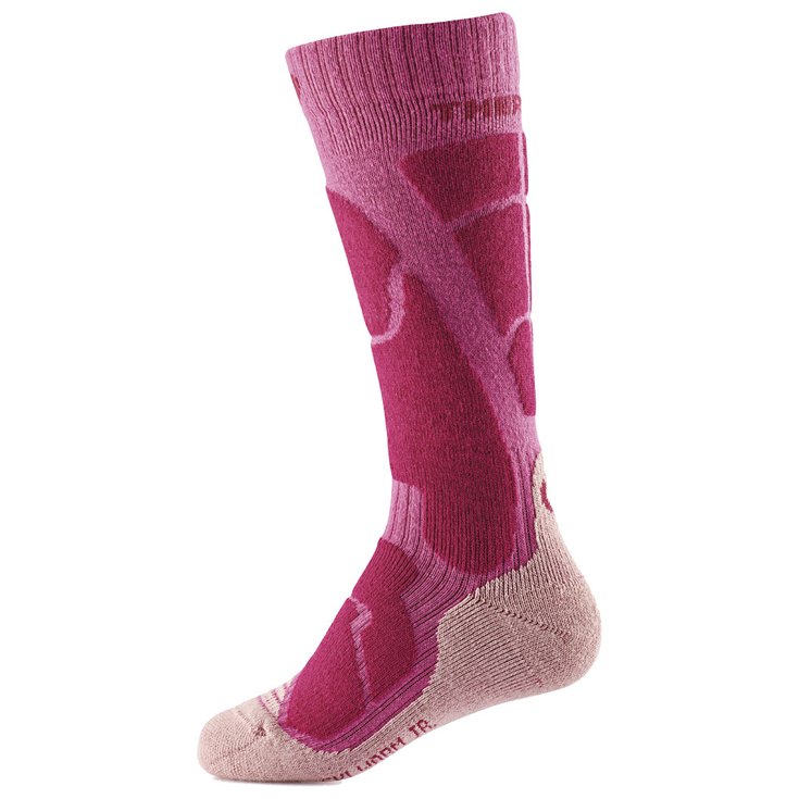 Therm-Ic Chaussettes Ski Warm Junior Pink Coral Présentation
