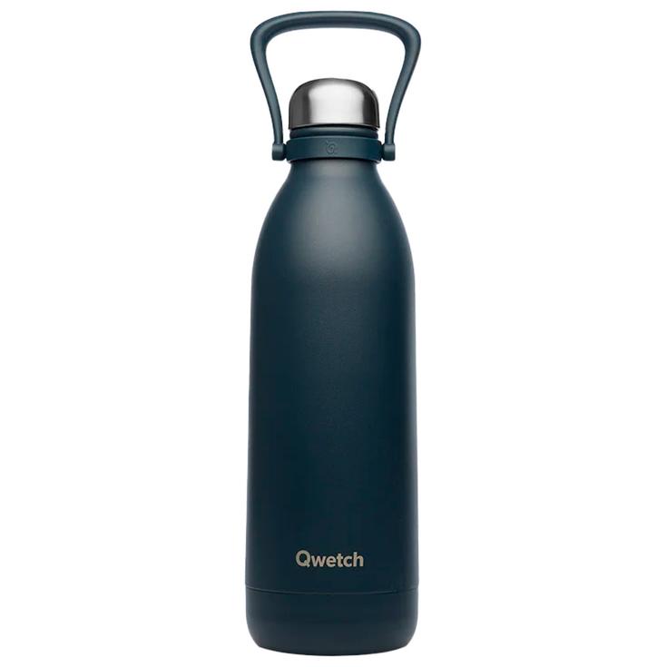Qwetch Gourde Titan 1.5L Matt Gris Carbone Présentation