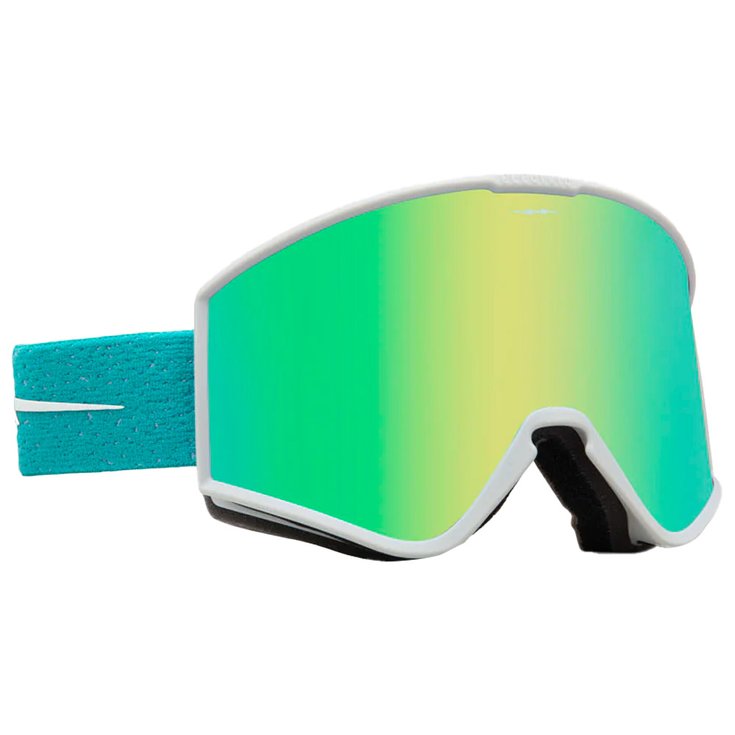 Electric Masque de Ski Kleveland Crocus Speckle Green Chrome Présentation