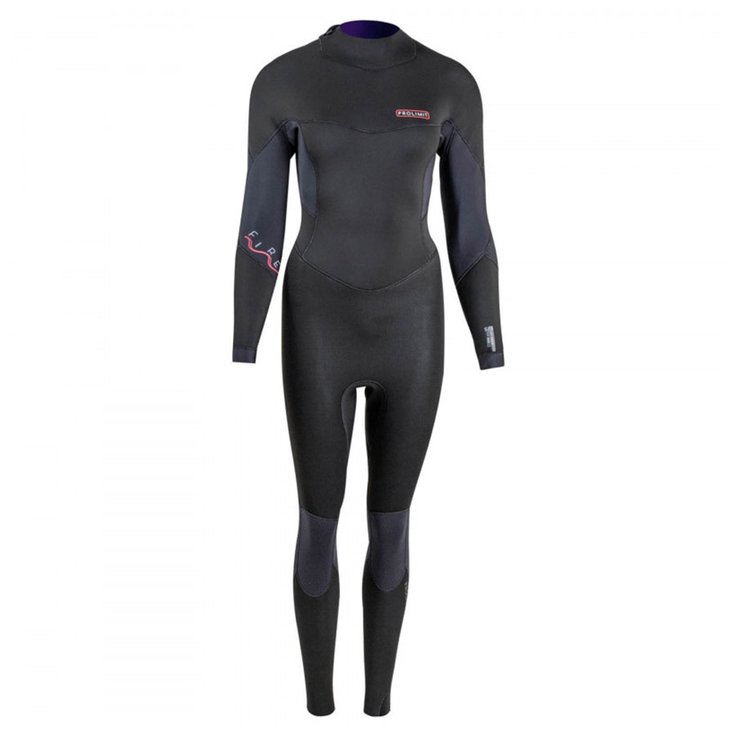 Prolimit Combinaison Intégrale Manches Longues Fire Steamer 5/3 Back Zip Dos