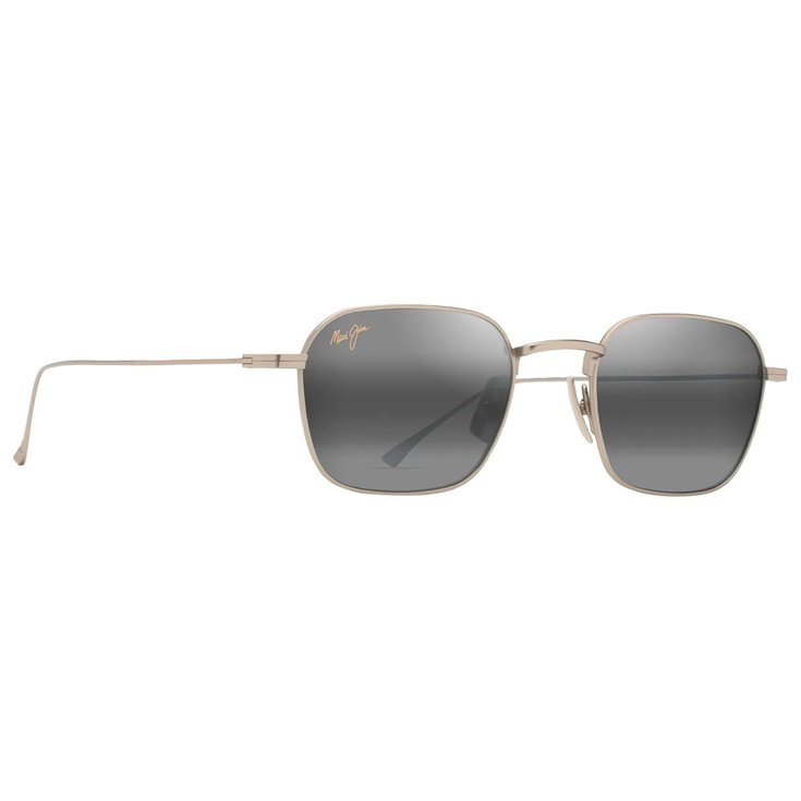 Maui Jim Lunettes de soleil Mekala Matte Light Gold Neutral Grey MauiBrilliant Présentation