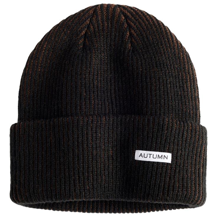 Autumn Bonnet Cord Beanie Cacao Présentation