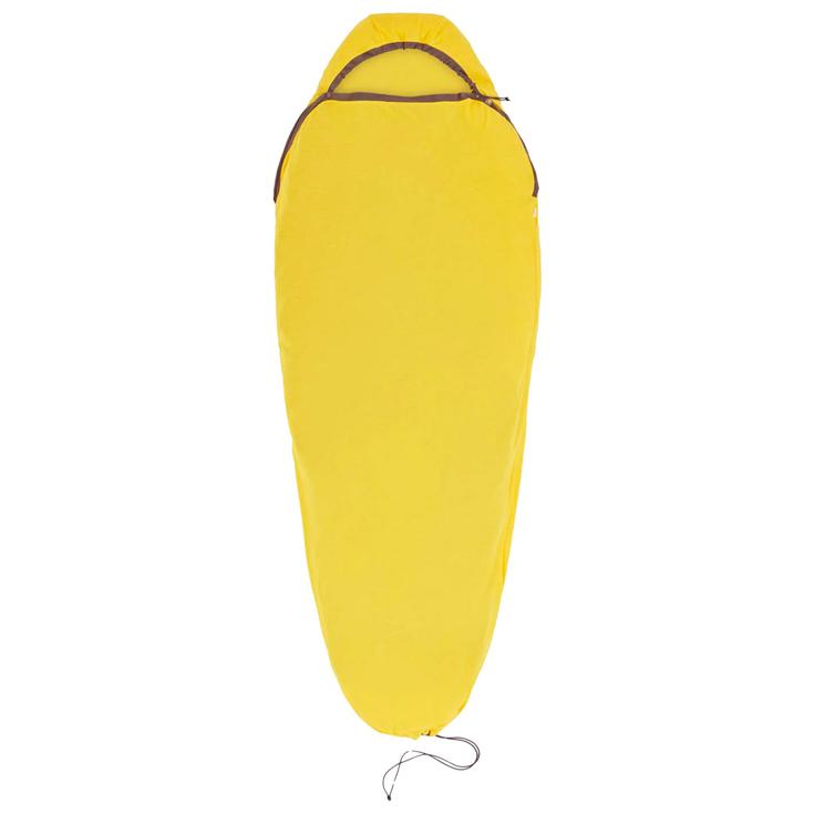 Sea To Summit Drap de sac Reactor Mummy Standard with Drawcord Yellow Présentation