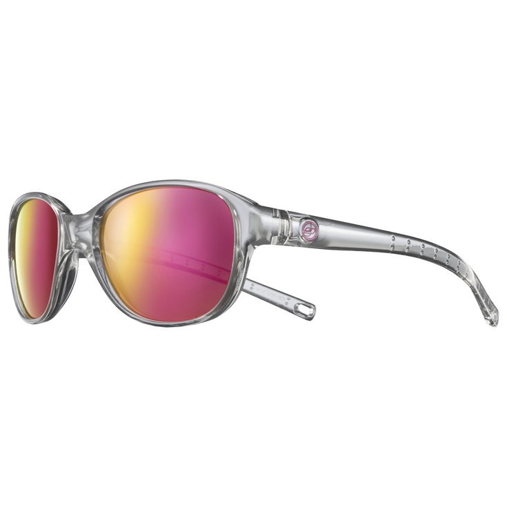 Julbo Lunettes de soleil Romy Gris Translucide Brillant Spectron 3 Rose Présentation