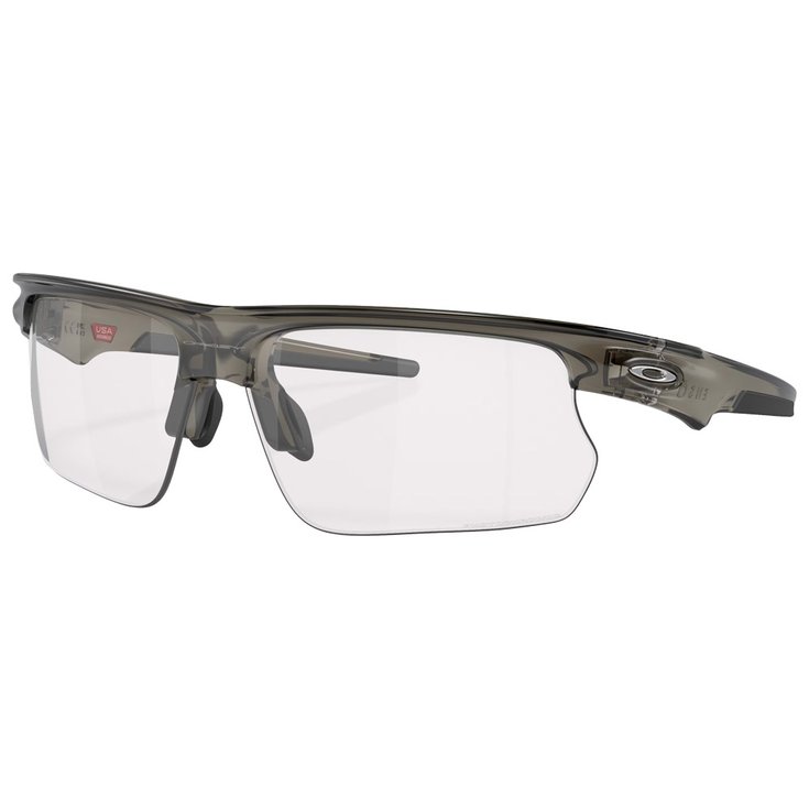 Oakley Lunettes de soleil Bisphaera Grey Smoke Clear Black Iridium Photochromic Présentation